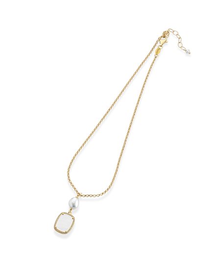 Necklace Lelune Woman LELUNE GLAMOUR in Silver LGNK757.2 - LGNK757.2